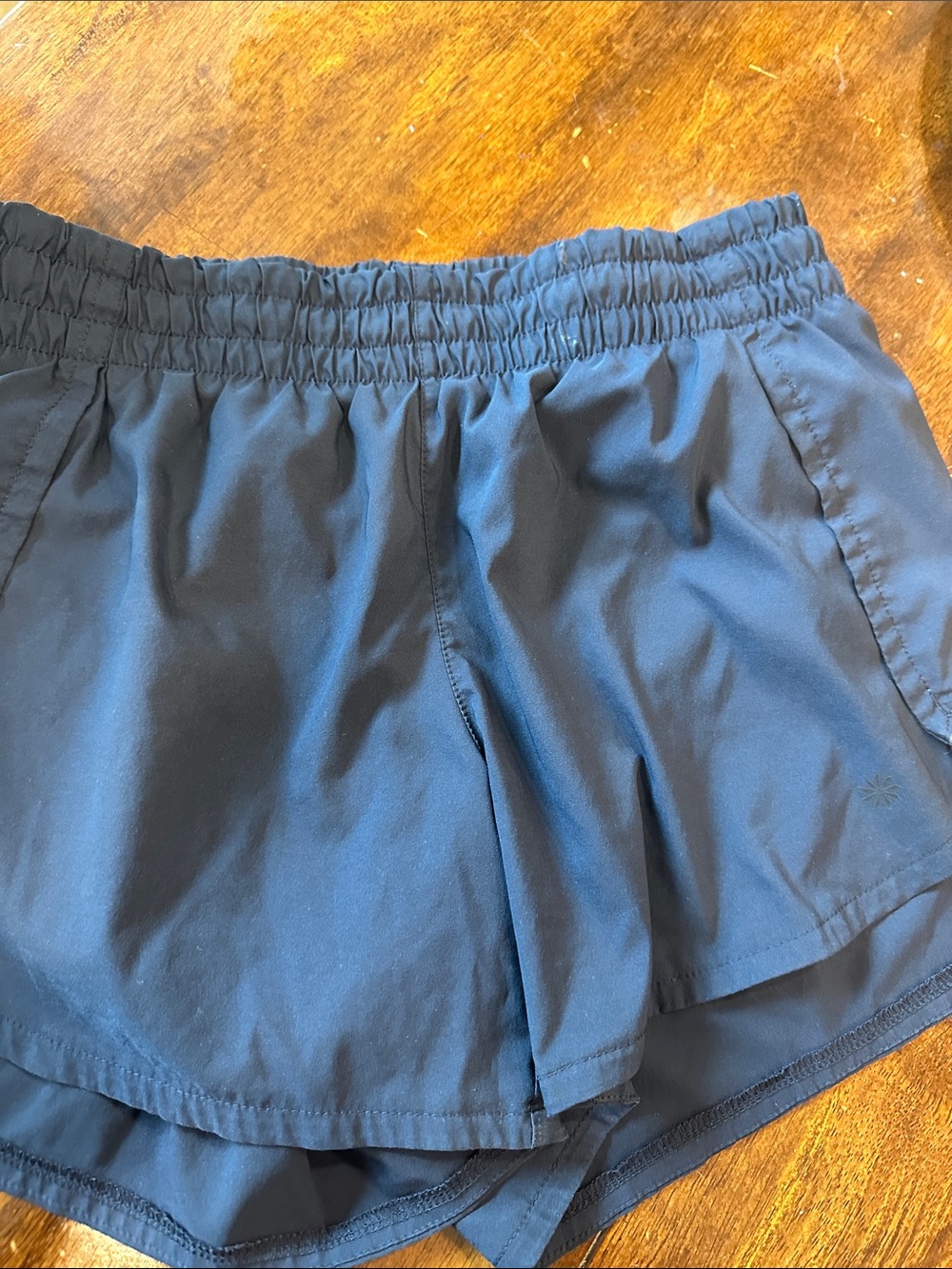 Women’s Navy Athleta Shorts, older model